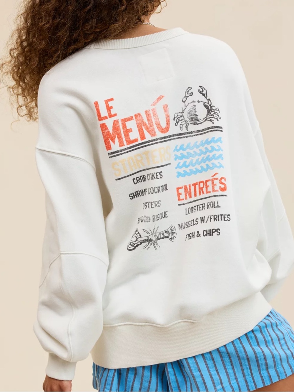Aerie Go-To Sweatshirt | Soft Muslin